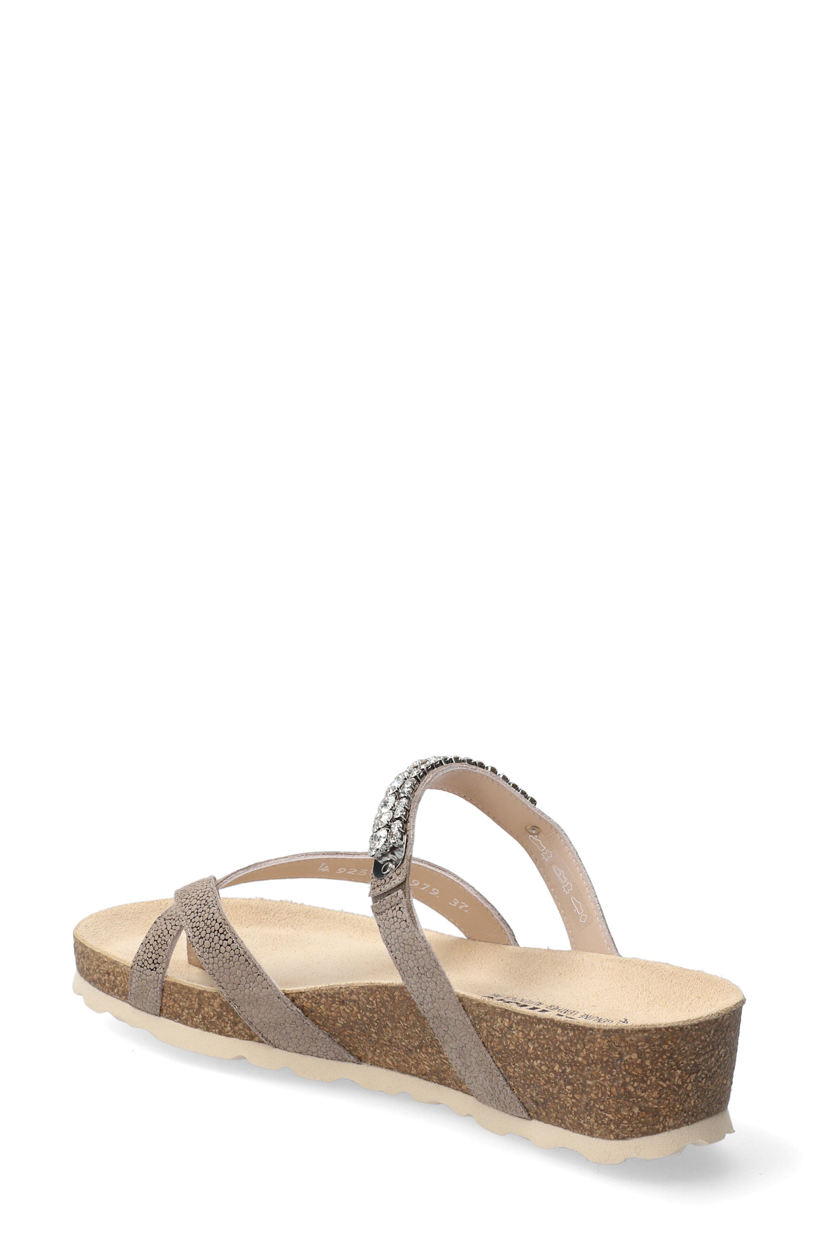 Mephisto Solaine Crystal Embellished Sandal, Alternate, color, 