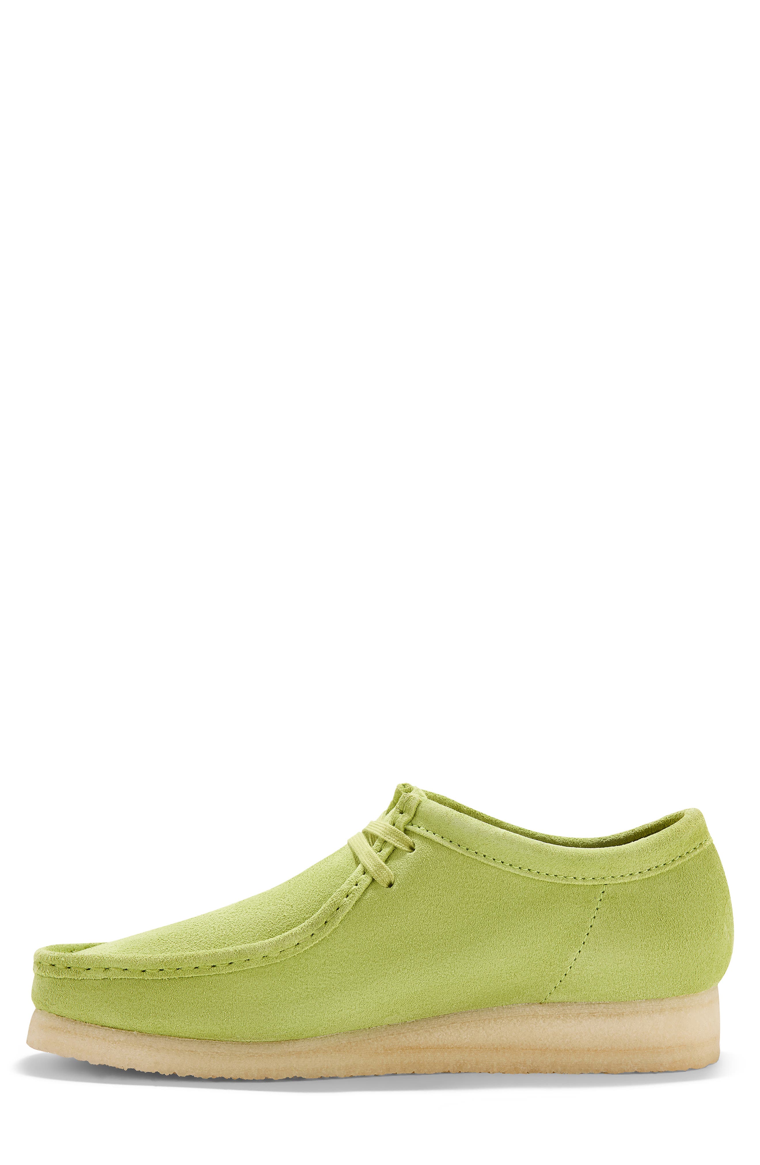 Clarks<sup>®</sup> Originals Wallabee Chukka Boot, Alternate, color, Lime Suede