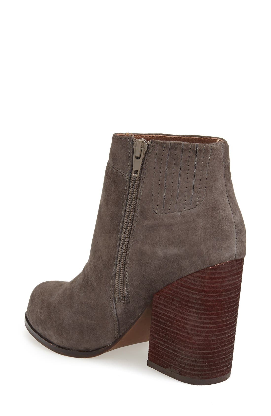'Hanger' Bootie, Alternate, color, GREY SUEDE