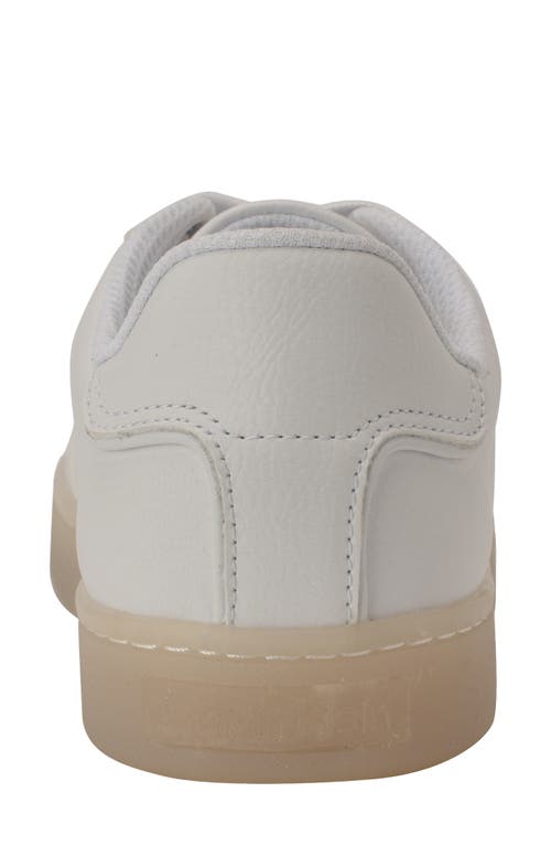 Calvin Klein Nicala Low Top Sneaker In White