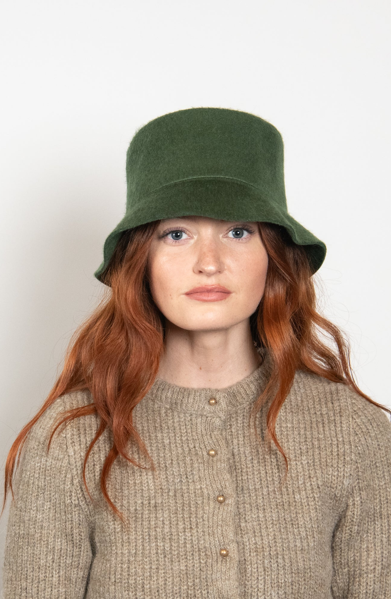 W Y E T H Tenley Bucket Hat, Alternate, color, Cypress