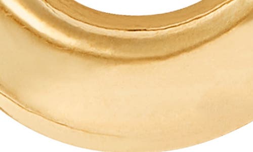 Frankie & Zoe 5mm Oval Hoop Earrings In Gold