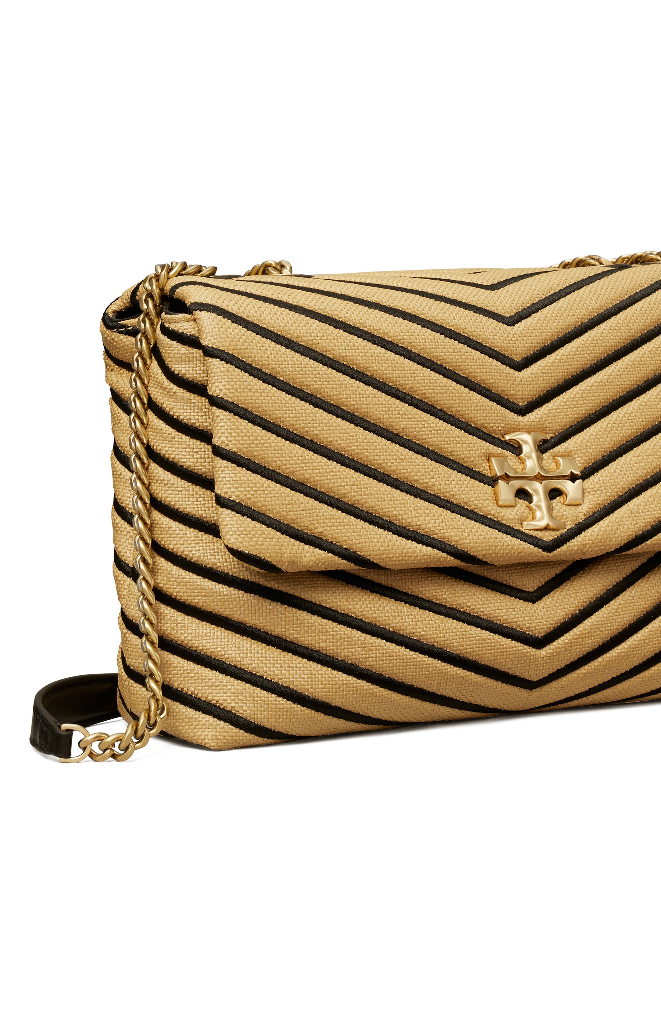 Tory Burch Kira Chevron Straw Convertible Shoulder Bag (Women) | Nordstrom