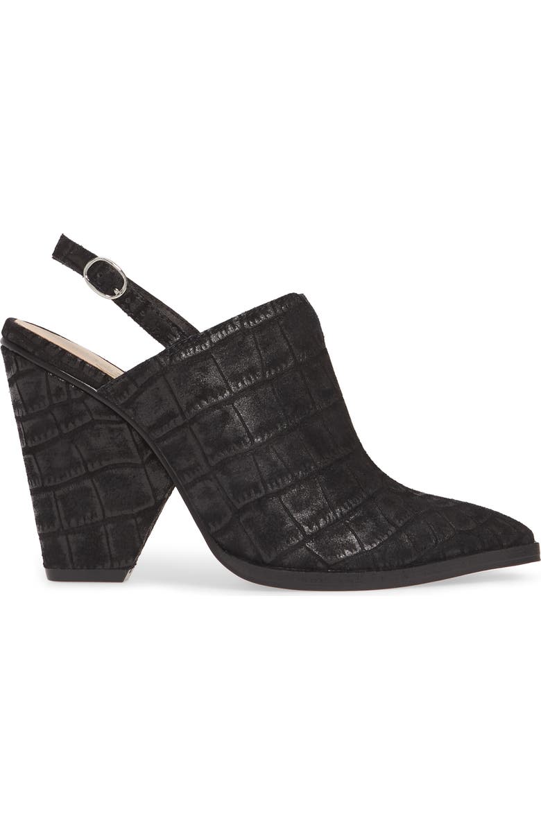 42 Gold Kim Pointed Toe Slingback Pump, Alternate, color,