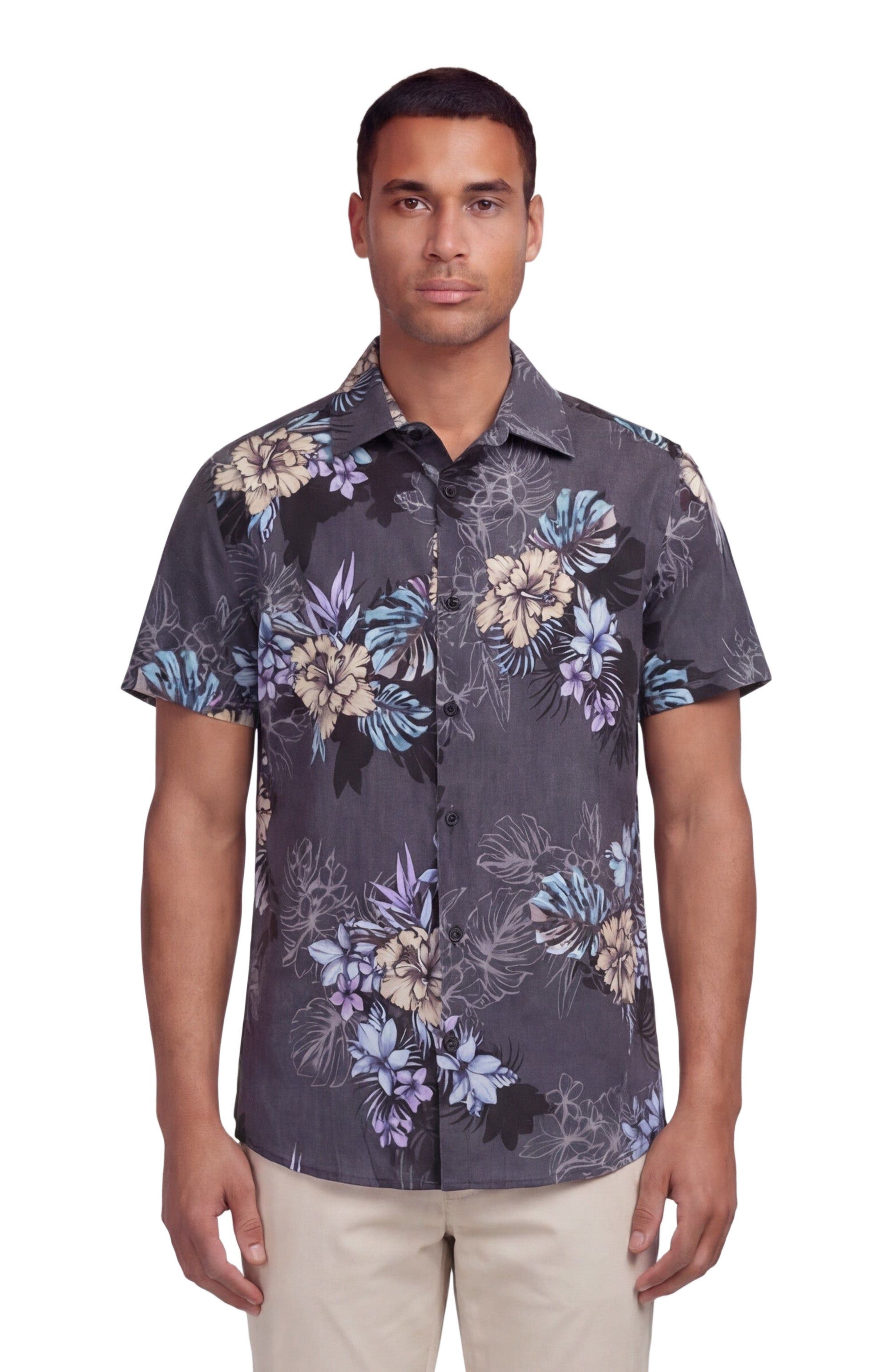 selected Exotic Floral Black