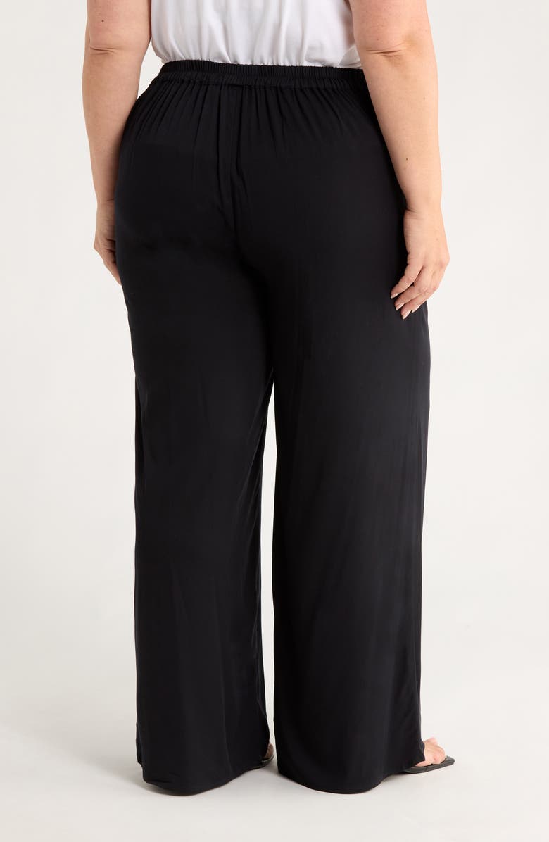 Liverpool Los Angeles Pull On Pants, Alternate, color, Black