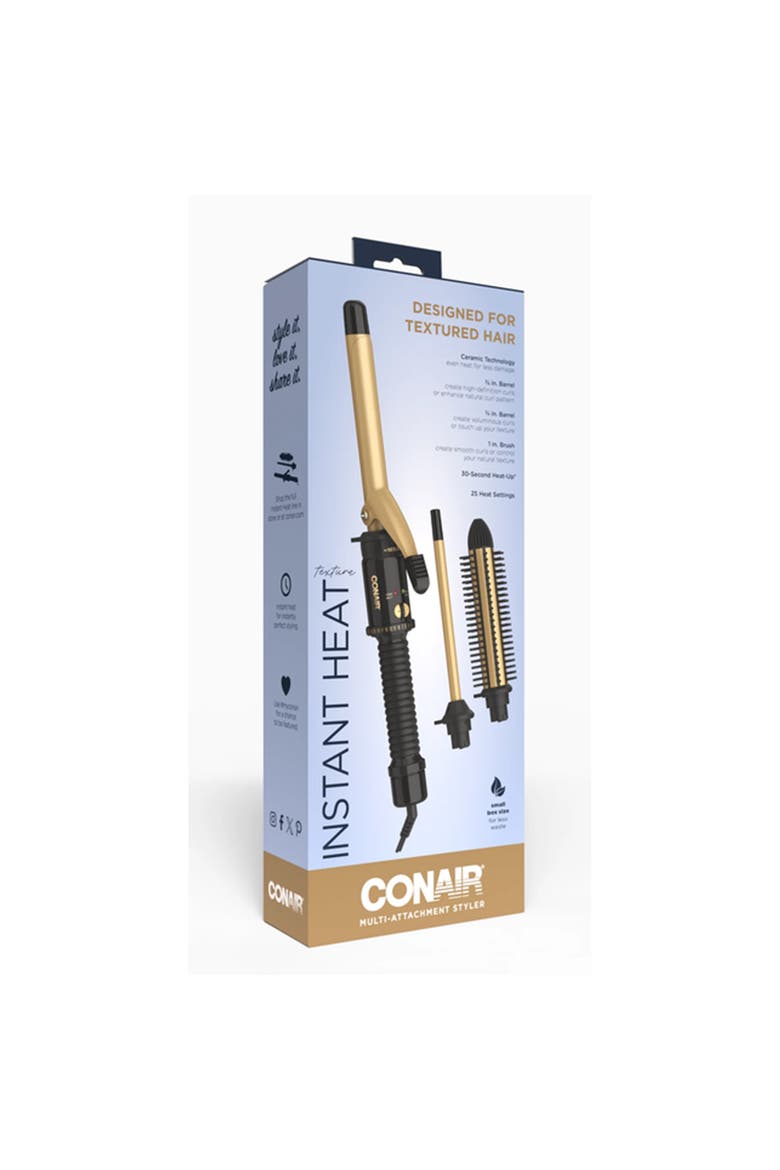 Multi Attachment Styler, Alternate, color, Black