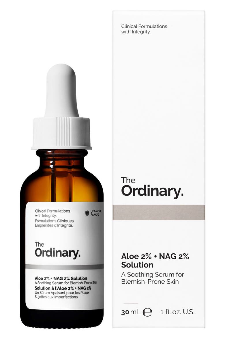 Aloe 2% + NAG 2% Solution for Post-Acne Marks, Main, color, NO COLOR