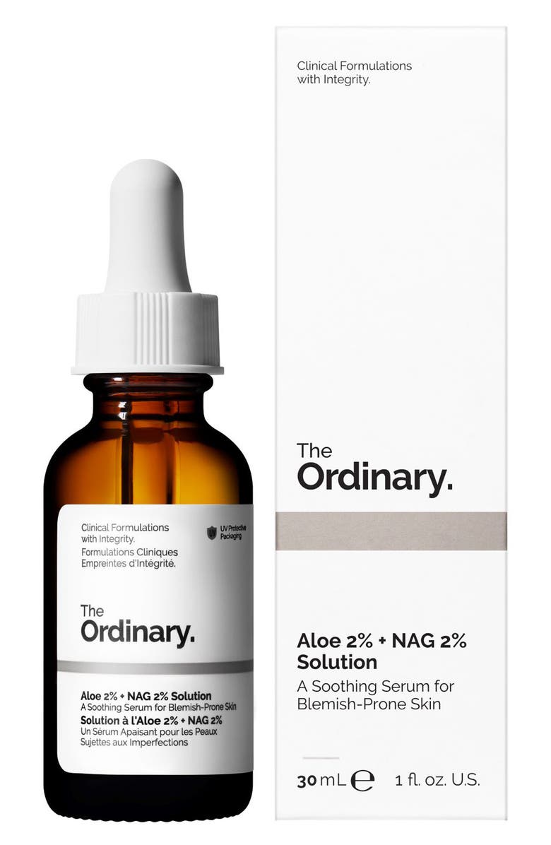 The Ordinary Aloe 2% + NAG 2% Solution for Post-Acne Marks, Main, color,