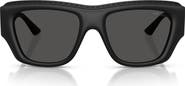 Jimmy Choo 54mm Rectangular Sunglasses