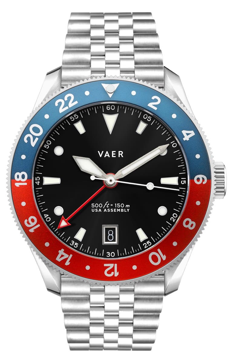 VAER G2 Meridian Bracelet Watch, 39mm, Main, color, 