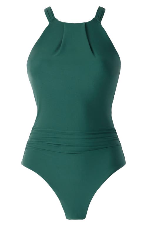Magicsuit ® Amelia Open Back One-piece Swimsuit In Racing Green