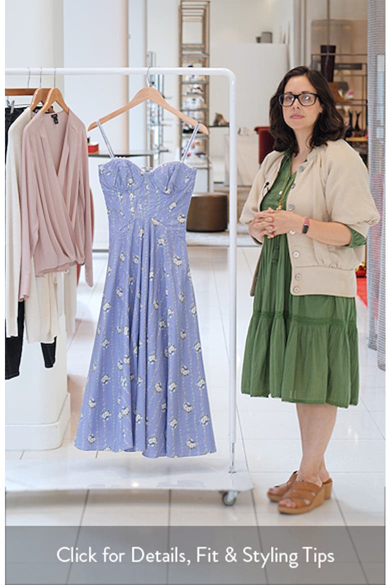 Steffani Underwire Corset Midi Dress video