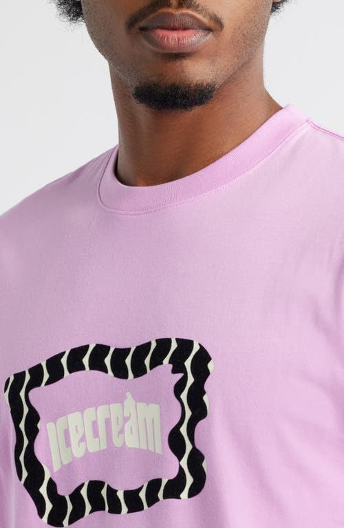 Icecream Soft Serve Graphic T-shirt In Purple