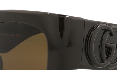 Gucci 53mm Square Sunglasses
