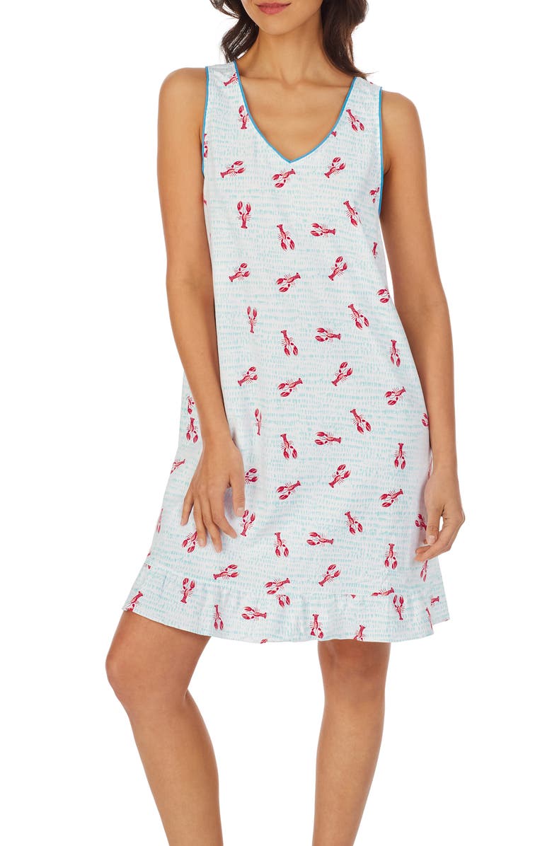 BedHead Pajamas Ruffle Chemise, Alternate, color, 