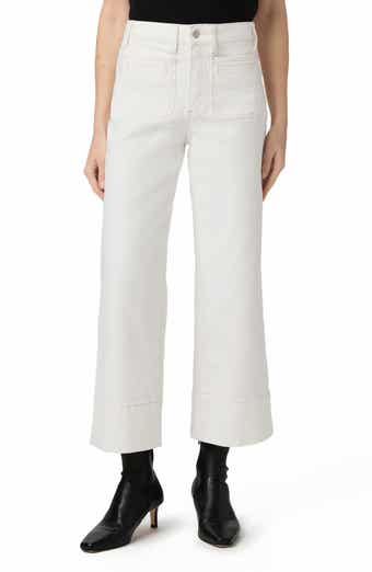 Anessa Patch Pocket Ankle Wide Leg Jeans