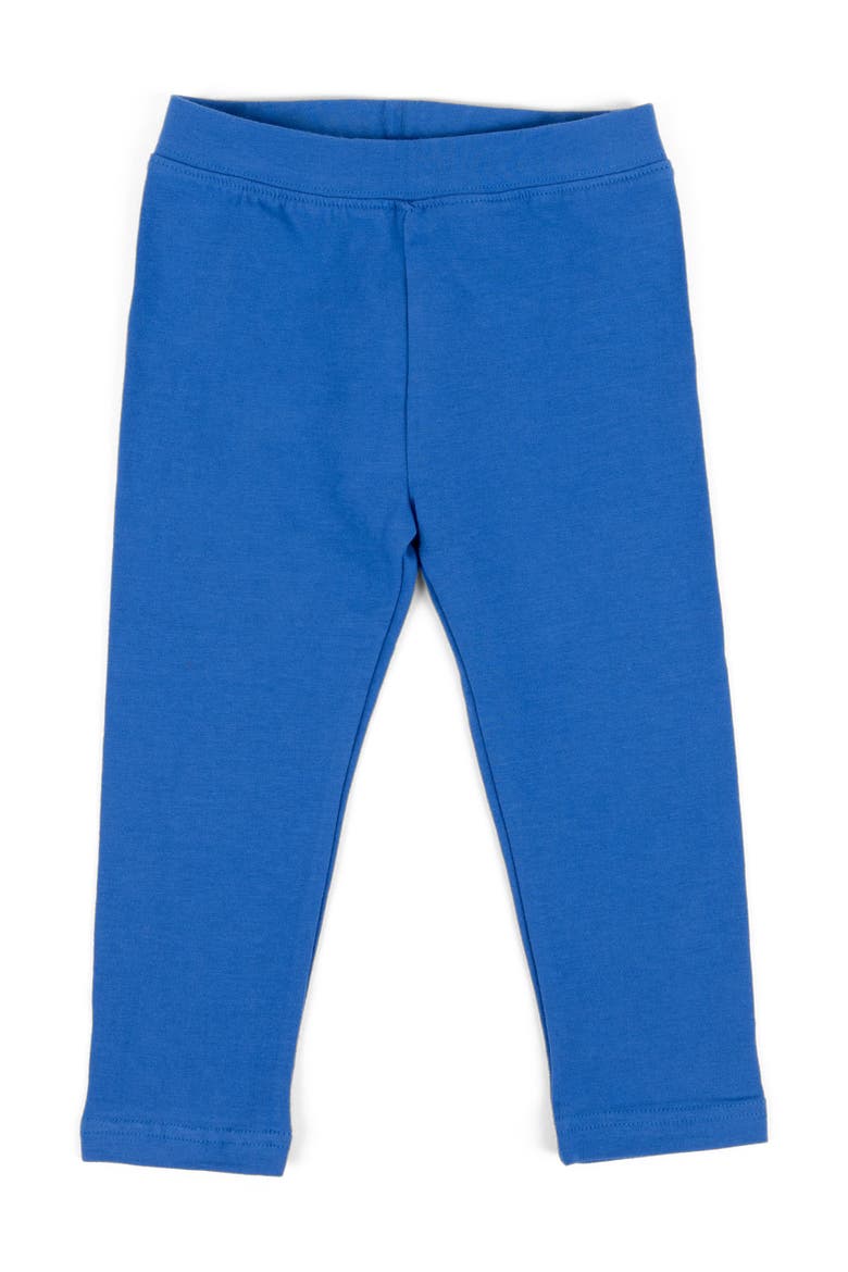 Girls Cotton Leggings, Solid Colors, Main, color, ROYAL BLUE