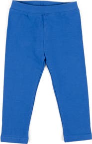 Leveret Girls Cotton Leggings, Solid Colors