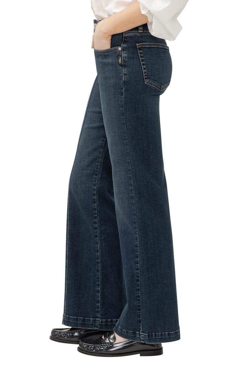 Avery High Waist Front Seam Straight Leg Jeans, Alternate, color, SOUL