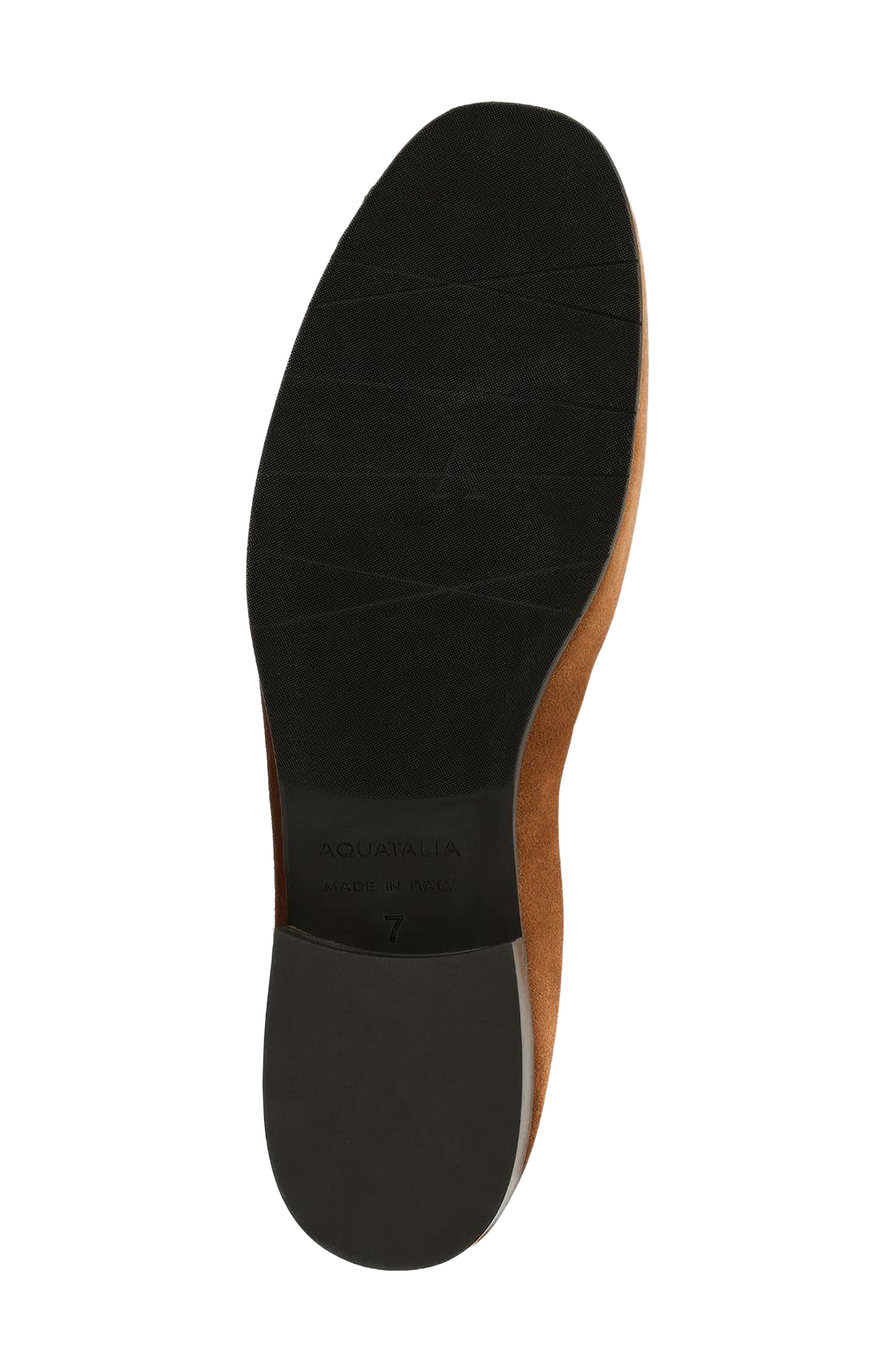 Elia Weatherproof Loafer, Alternate, color, COGNAC SUEDE