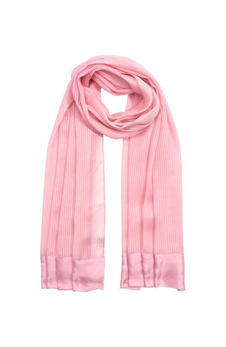 Echo Satin Stripe Metallic Wrap, Main, color,