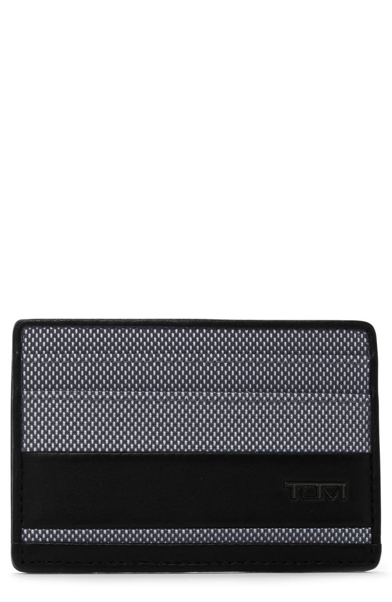 TUMI Alpha Slim Card Case, Main, color, Meteor Grey