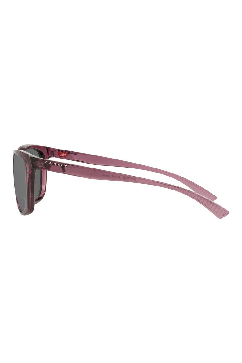 Leadline Prizm™ 56mm Oval Sunglasses, Alternate, color, TRANS BLUE