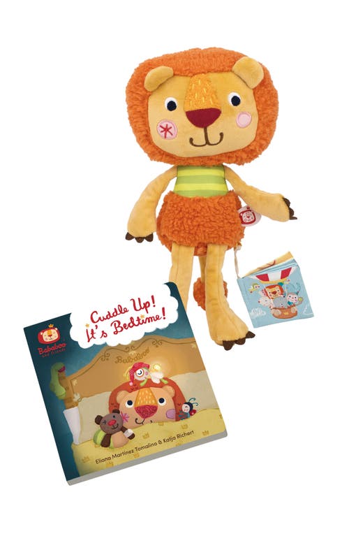 Bababoo And Friends® Kids' Bababoo Lion Bedtime Book & Plush Set In Multi
