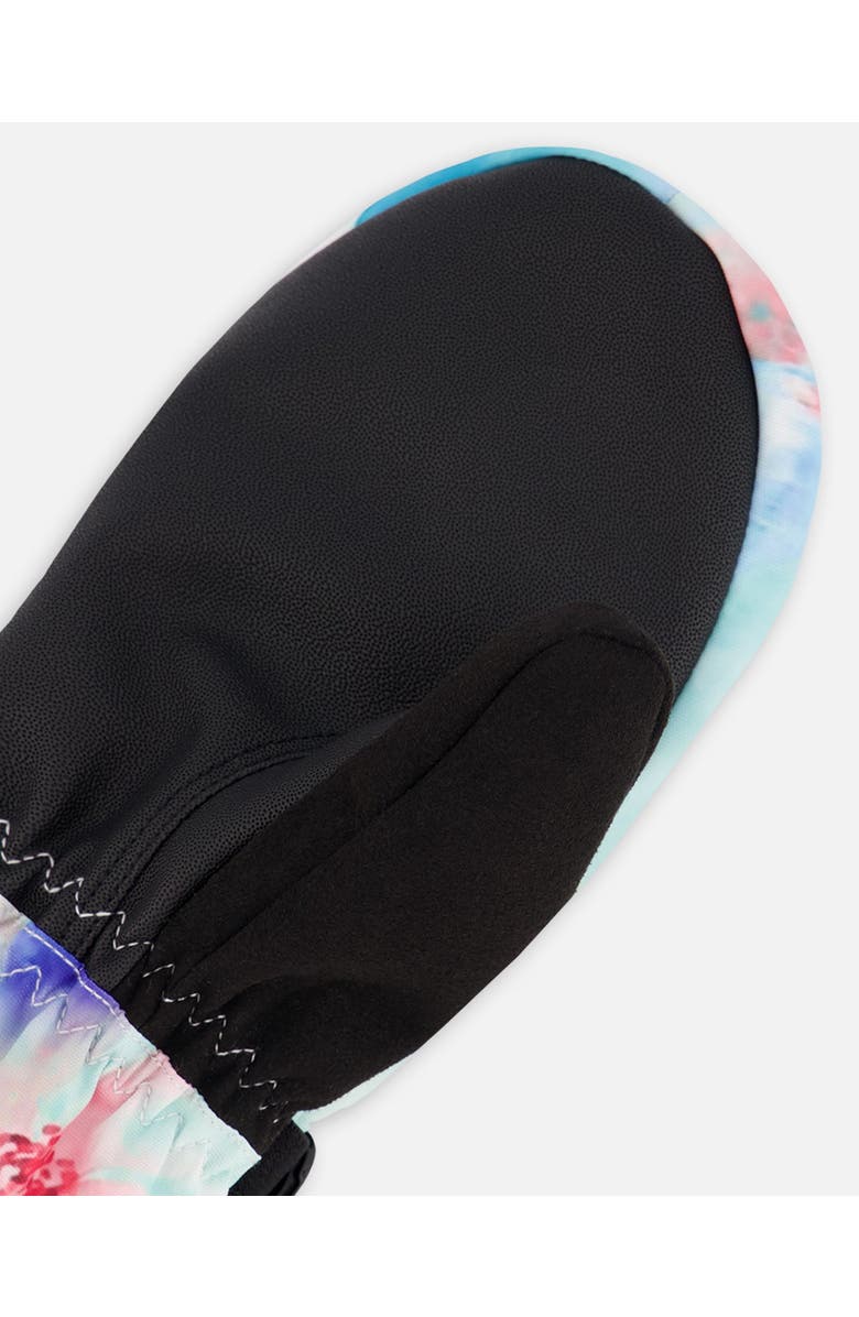 Deux par Deux Winter Mittens Teknik Flower, Alternate, color, Blue