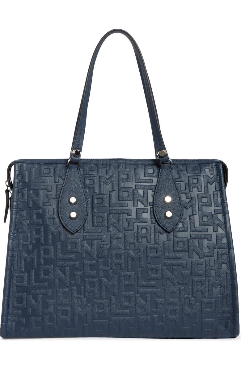 Longchamp Voyage Large Zip-Top Tote, Main, color,