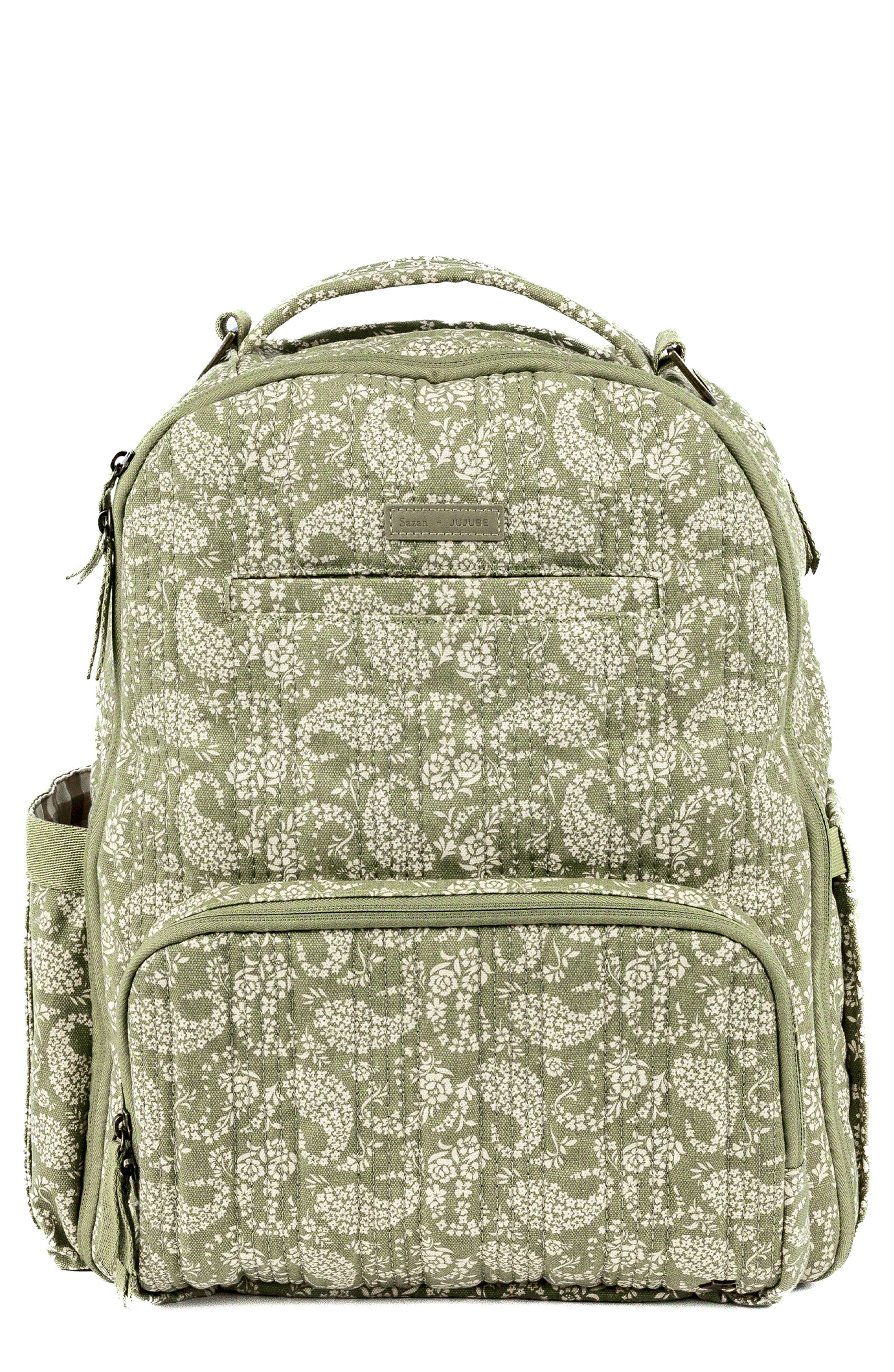 JuJuBe x Sazan Hendrix Classic Diaper Backpack, Main, color, Paisley Floral