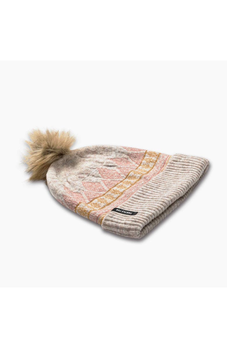 Turtle Fur Ellen Pom Beanie, Alternate, color, 