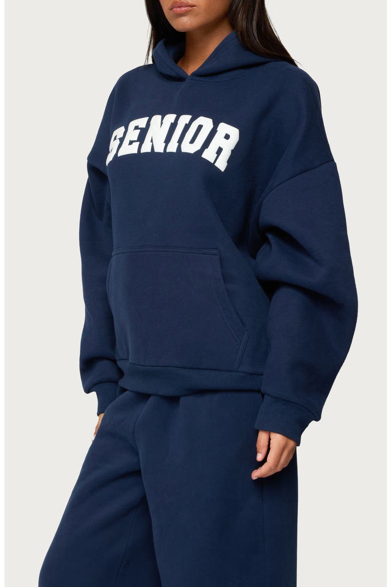 Senior Oversized Hoodie, Alternate, color, NAVY