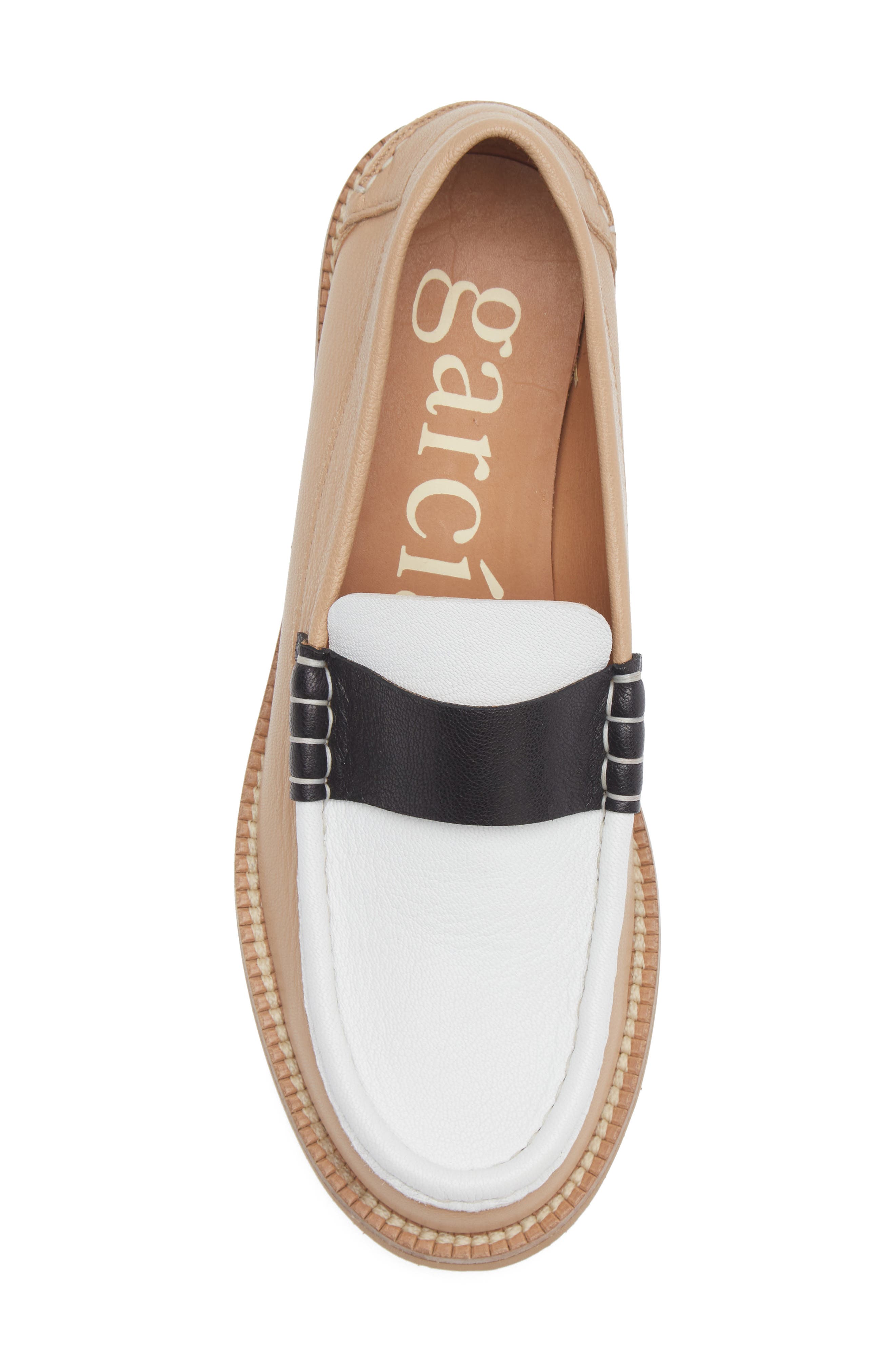 Pedro Garcia Stina Loafer, Alternate, color, Oat