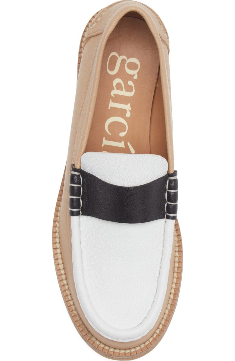 Pedro Garcia Stina Loafer, Alternate, color, Oat