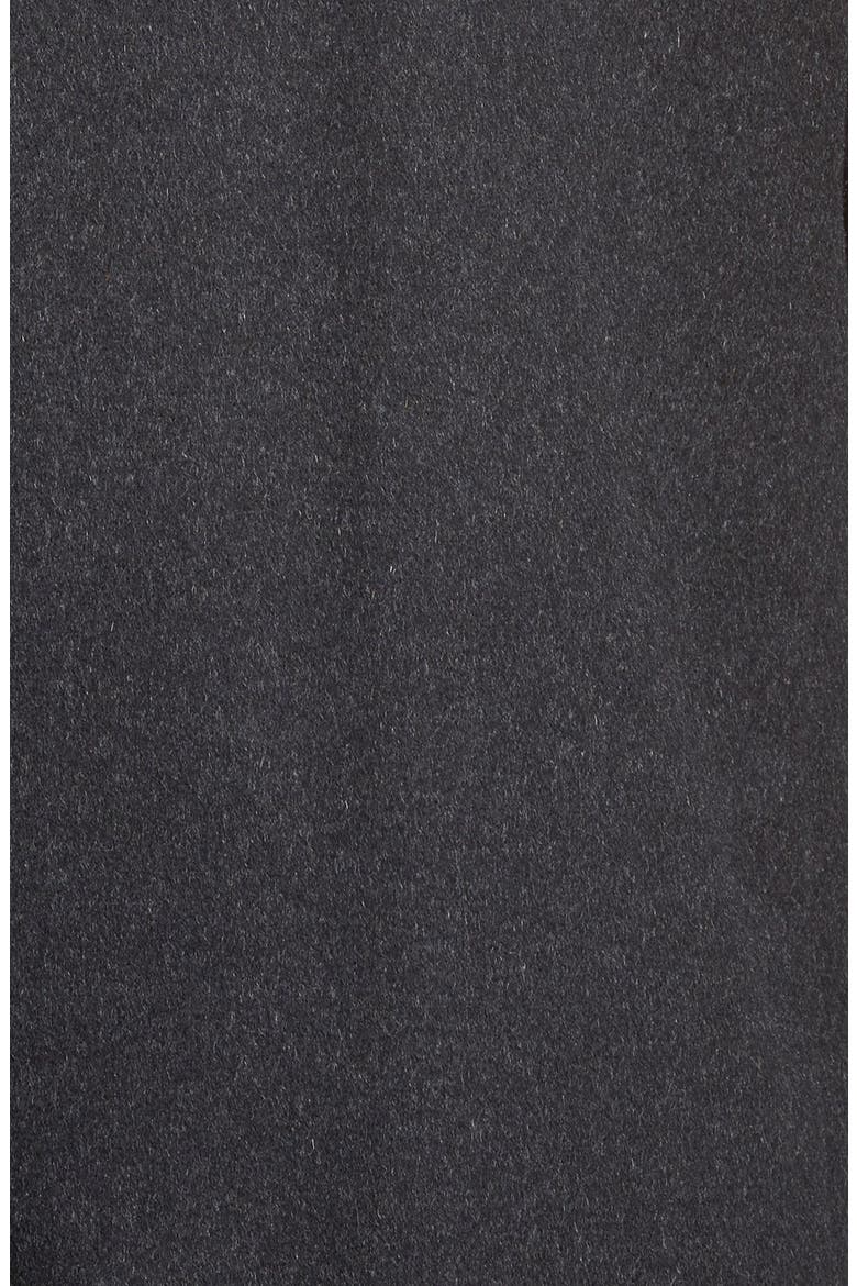 Sheffield Classic Fit Wool & Cashmere Overcoat, Alternate, color, CHARCOAL