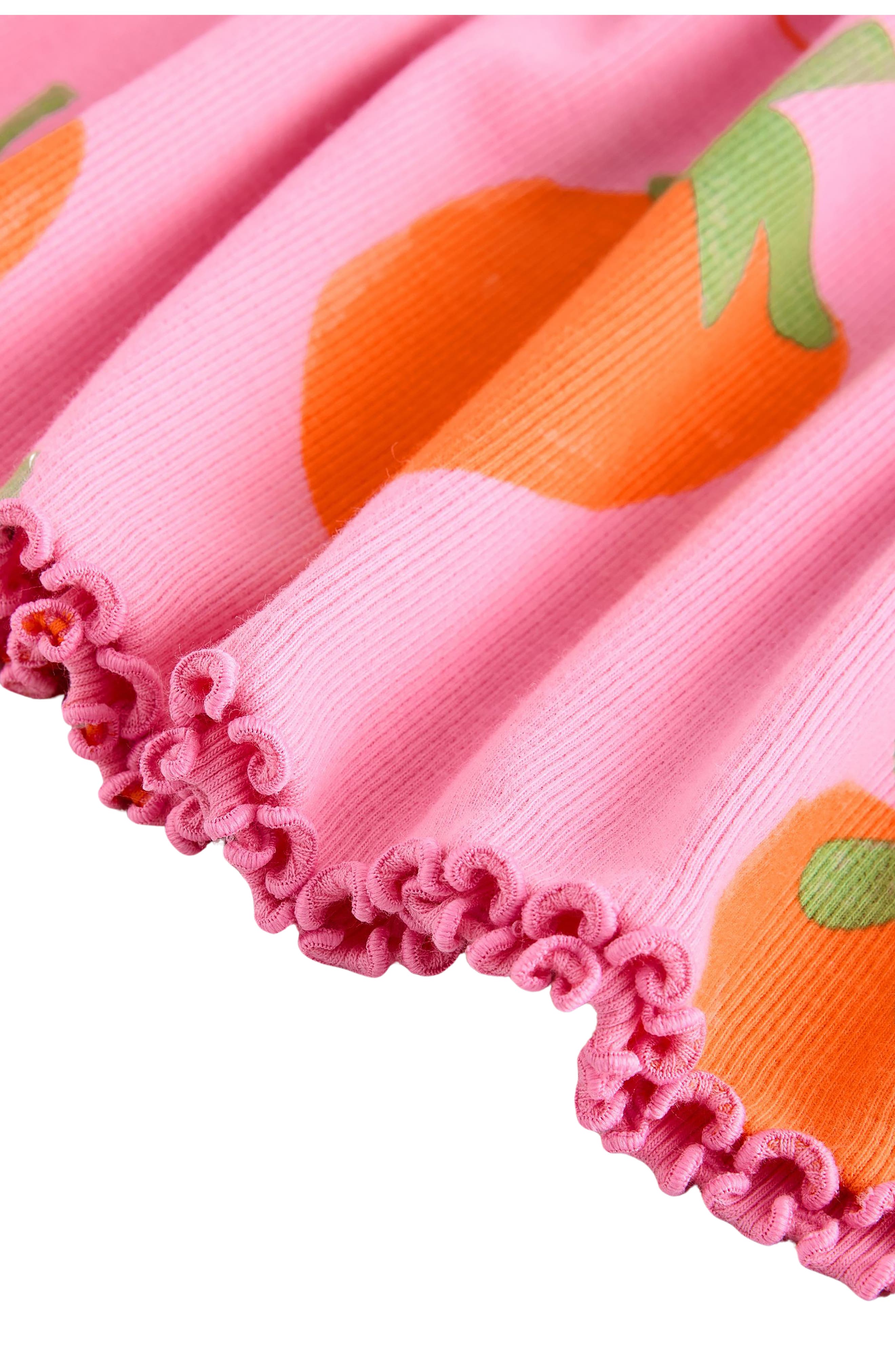 NEXT Kids' Strawberry Rib Jersey Dress — фото 3
