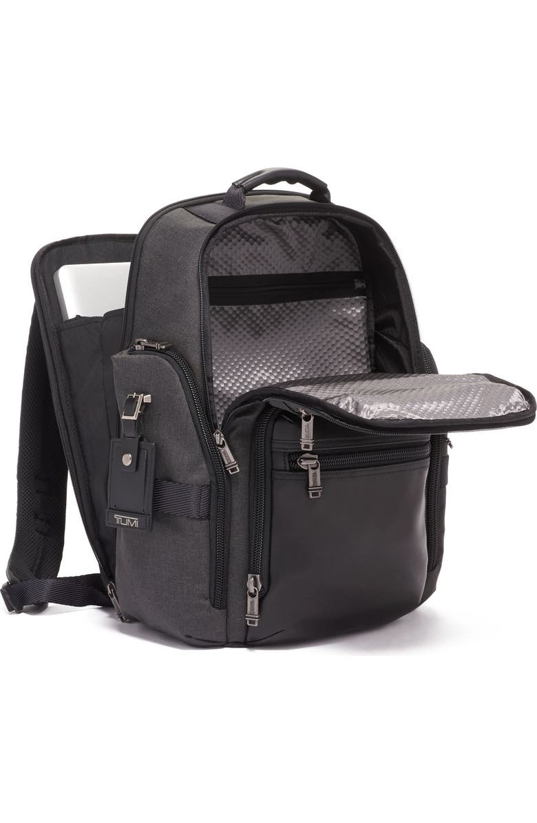 TUMI Alpha Bravo Sheppard Deluxe Water Resistant 15-Inch Backpack, Alternate, color,