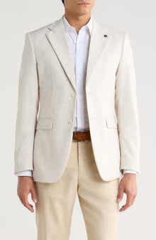 T.R. PREMIUM Slim Fit Textured Blazer