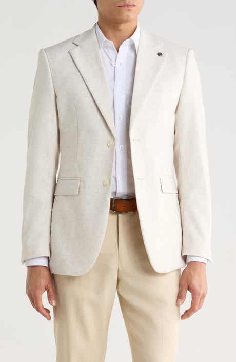 T.R. PREMIUM Slim Fit Textured Blazer