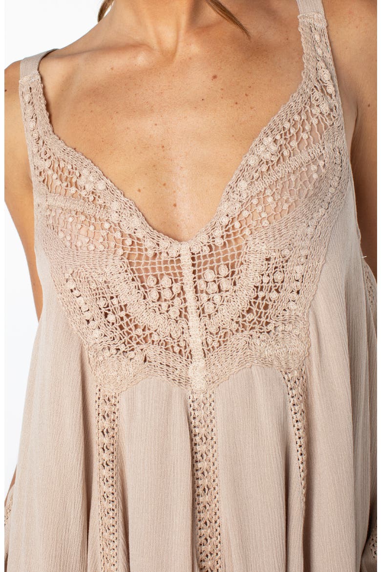 Sunswept Minidress, Alternate, color, DOESKIN