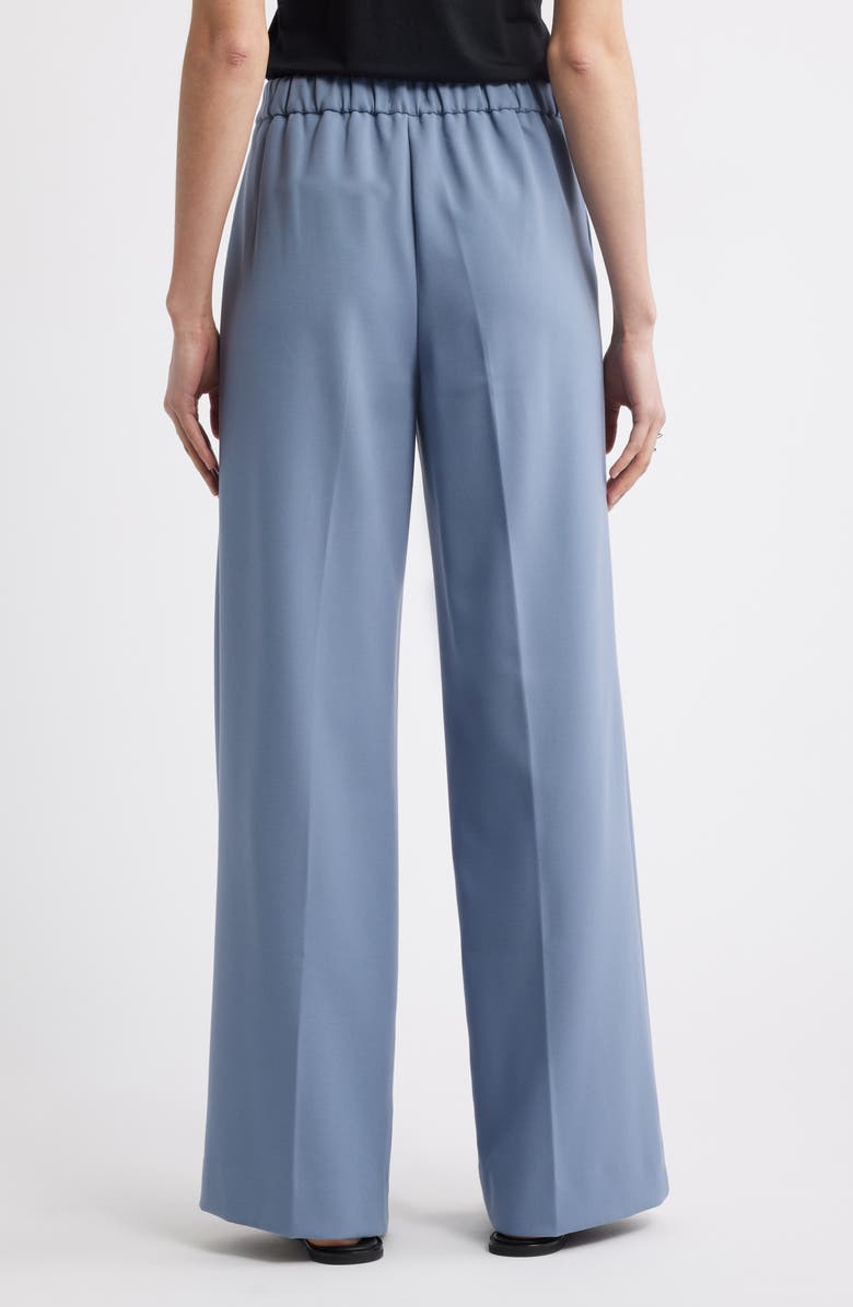 Nordstrom The Lennox Wide Leg Trousers, Alternate, color, Blue Chip
