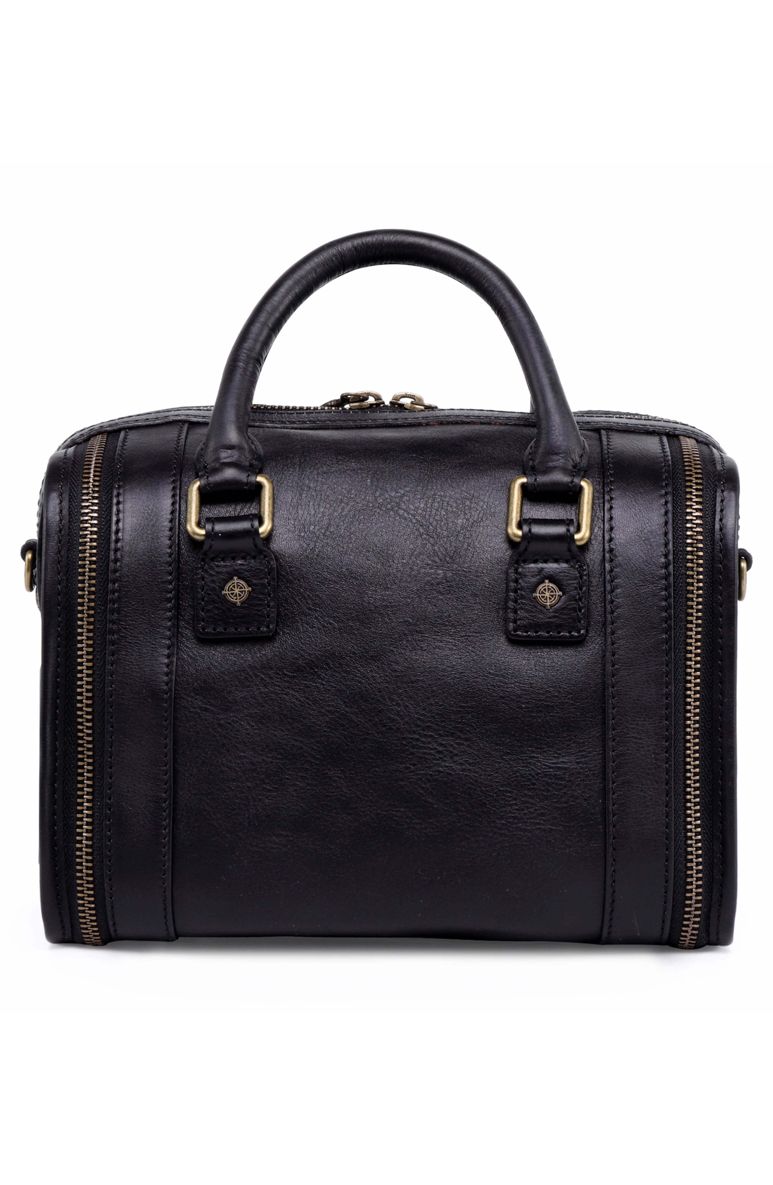 OLD TREND Mini Trunk Leather Crossbody Bag, Alternate, color, 