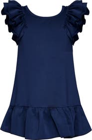 Truly Me Kids' Ruffle Scuba Party Dress