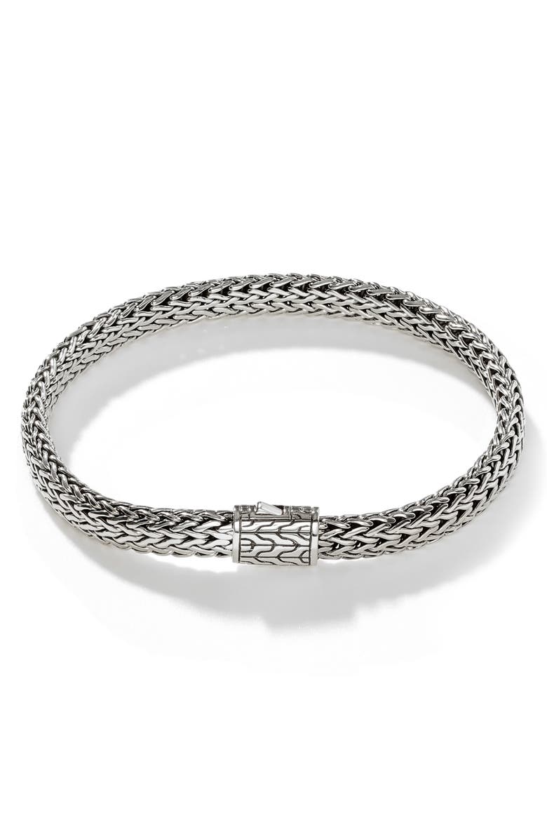 John Hardy Men's Classic Flat Chain Bracelet, Main, color, 