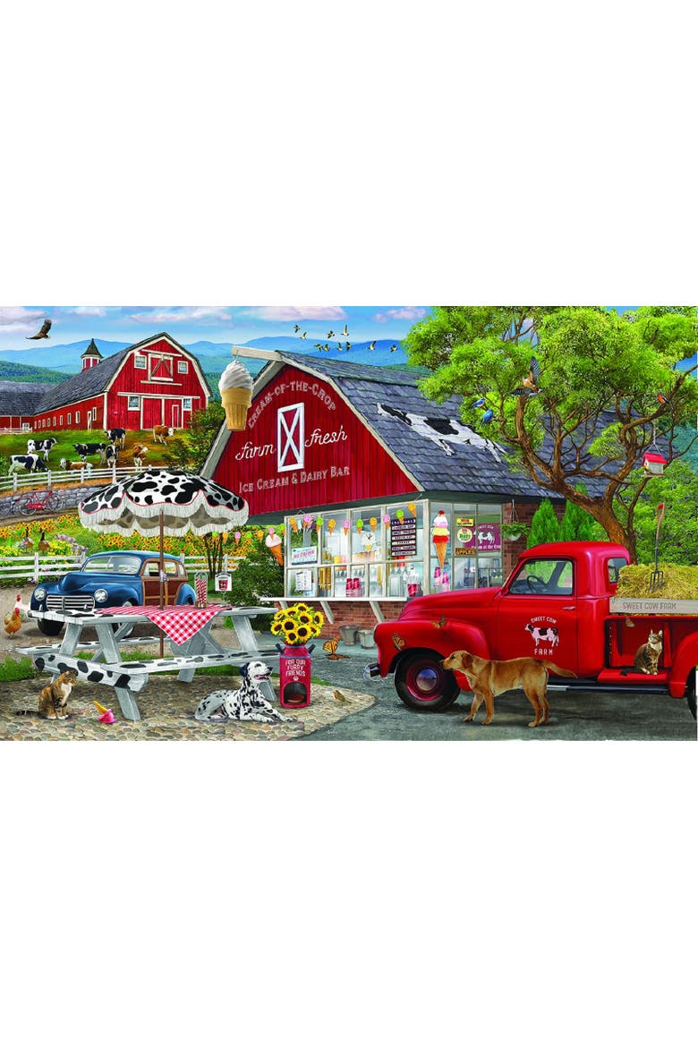 Dairy Bar 300 piece Jigsaw Puzzle for Adults, Alternate, color, Multicolor