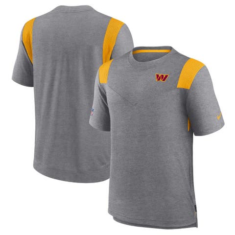 Men's Nike Charcoal Washington Commanders Sideline Tonal Logo Performance Player T-Shirt