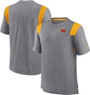 Nike Men's Nike Charcoal Washington Commanders Sideline Tonal Logo Performance Player T-Shirt