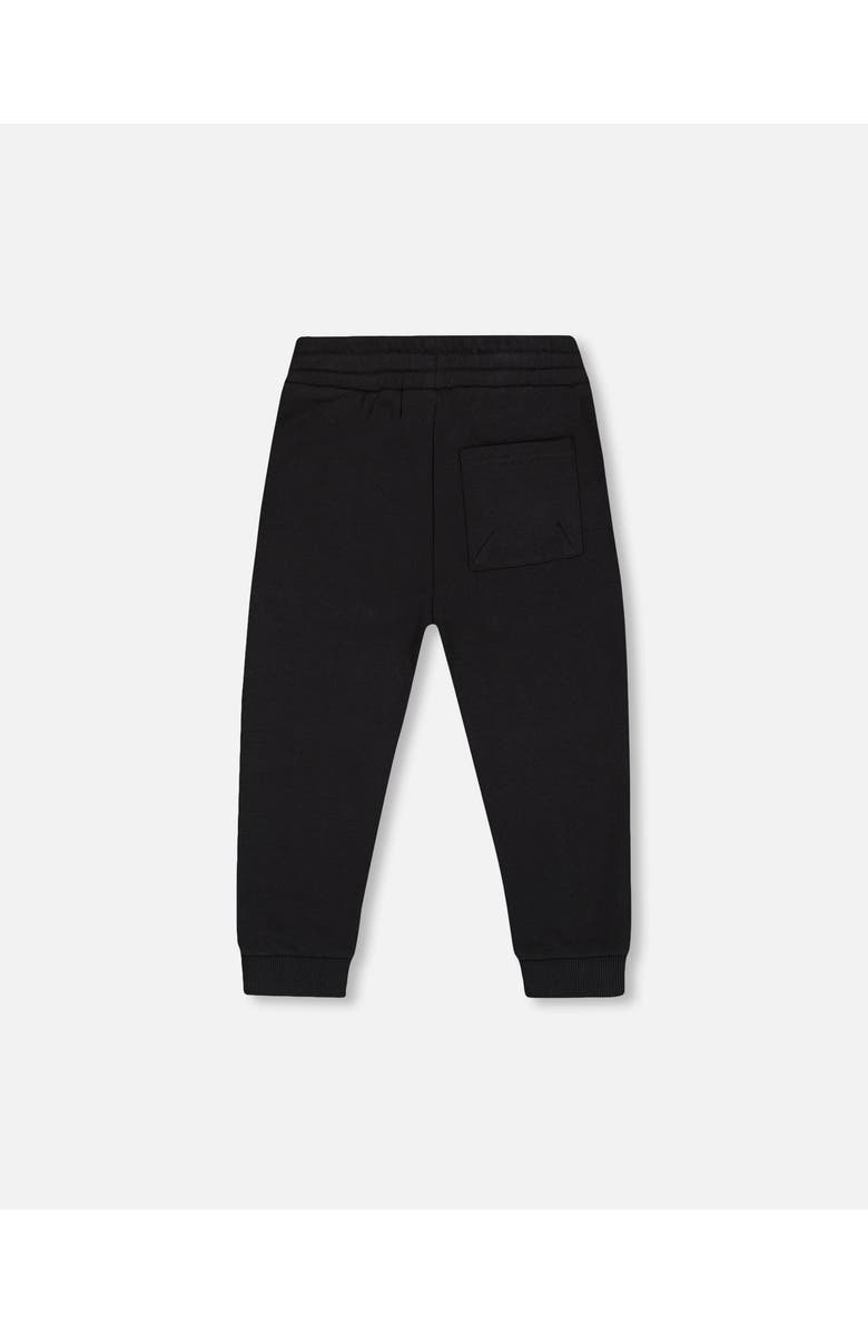 Deux par Deux Boy's French Terry Pant Black, Alternate, color,
